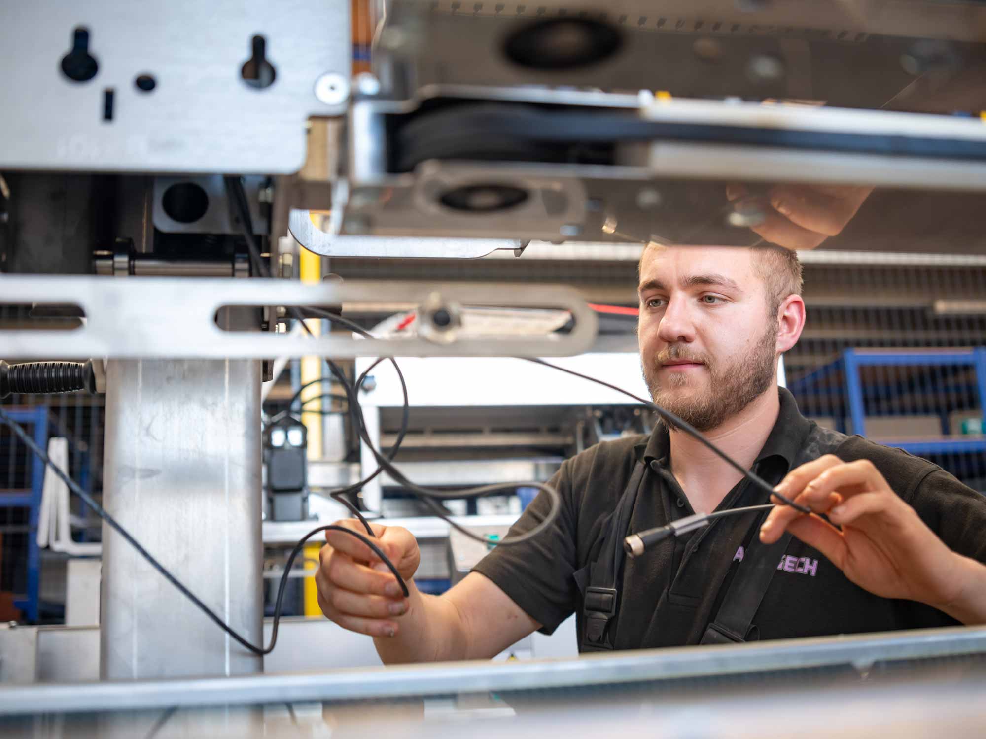 Agrimech Engineer working on Machinery